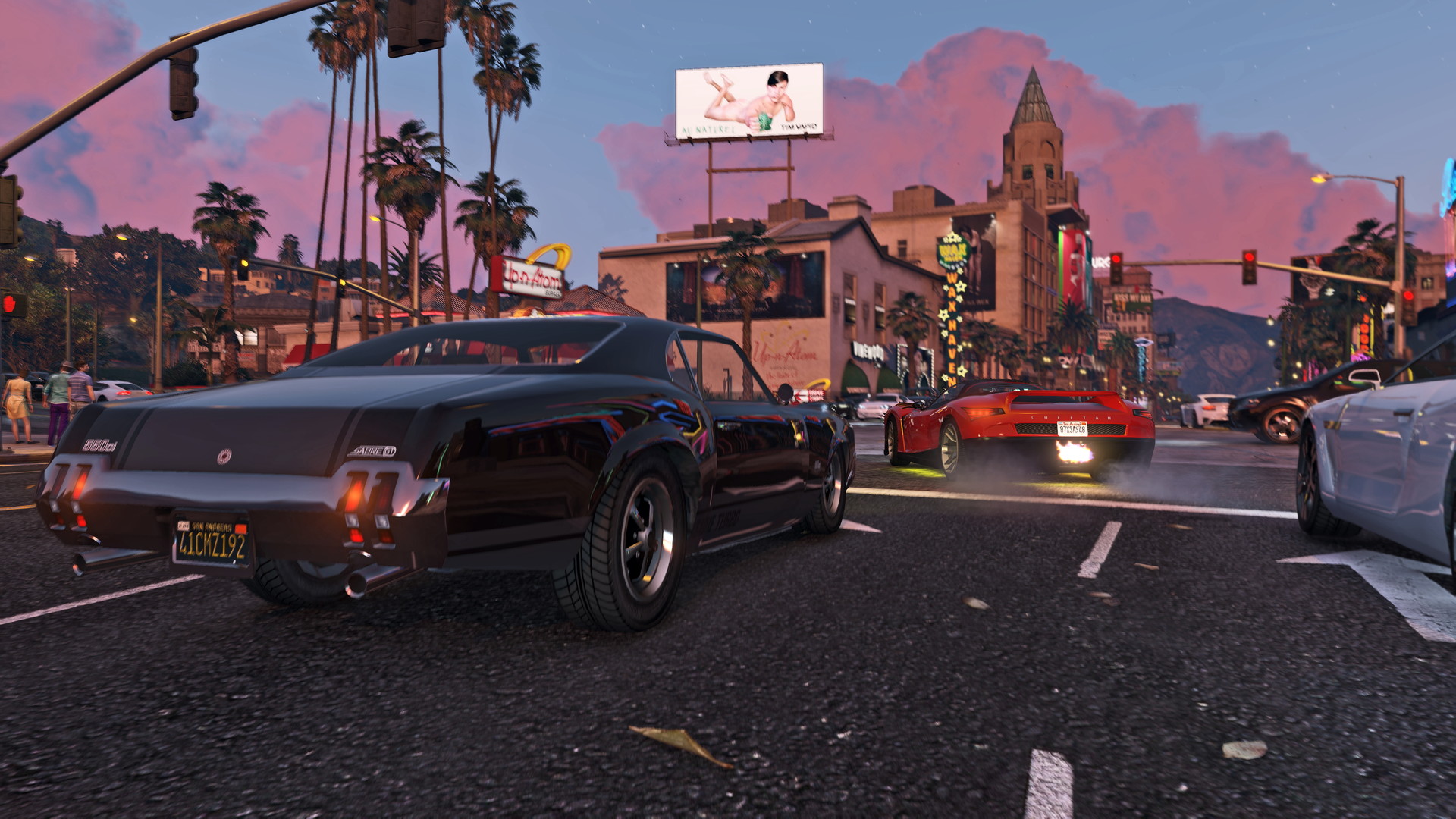 Grand Theft Auto V environment